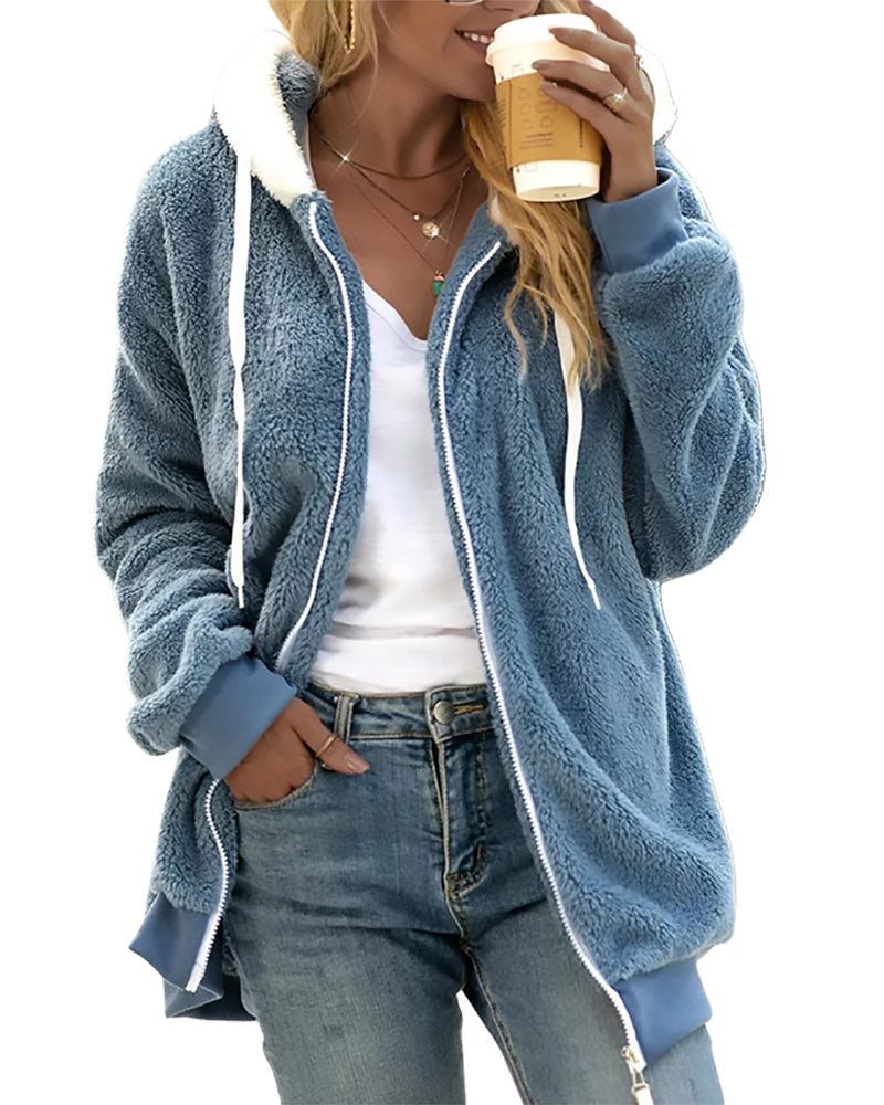 Fleece Zip Hoodie
