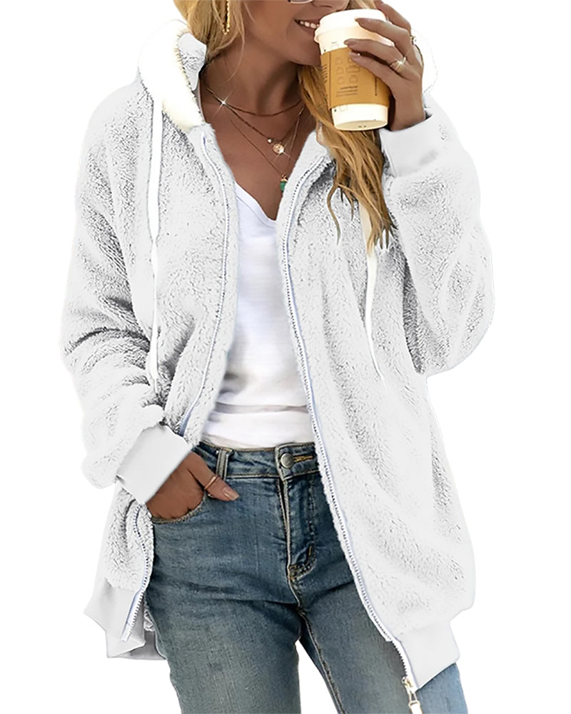 Fleece Zip Hoodie