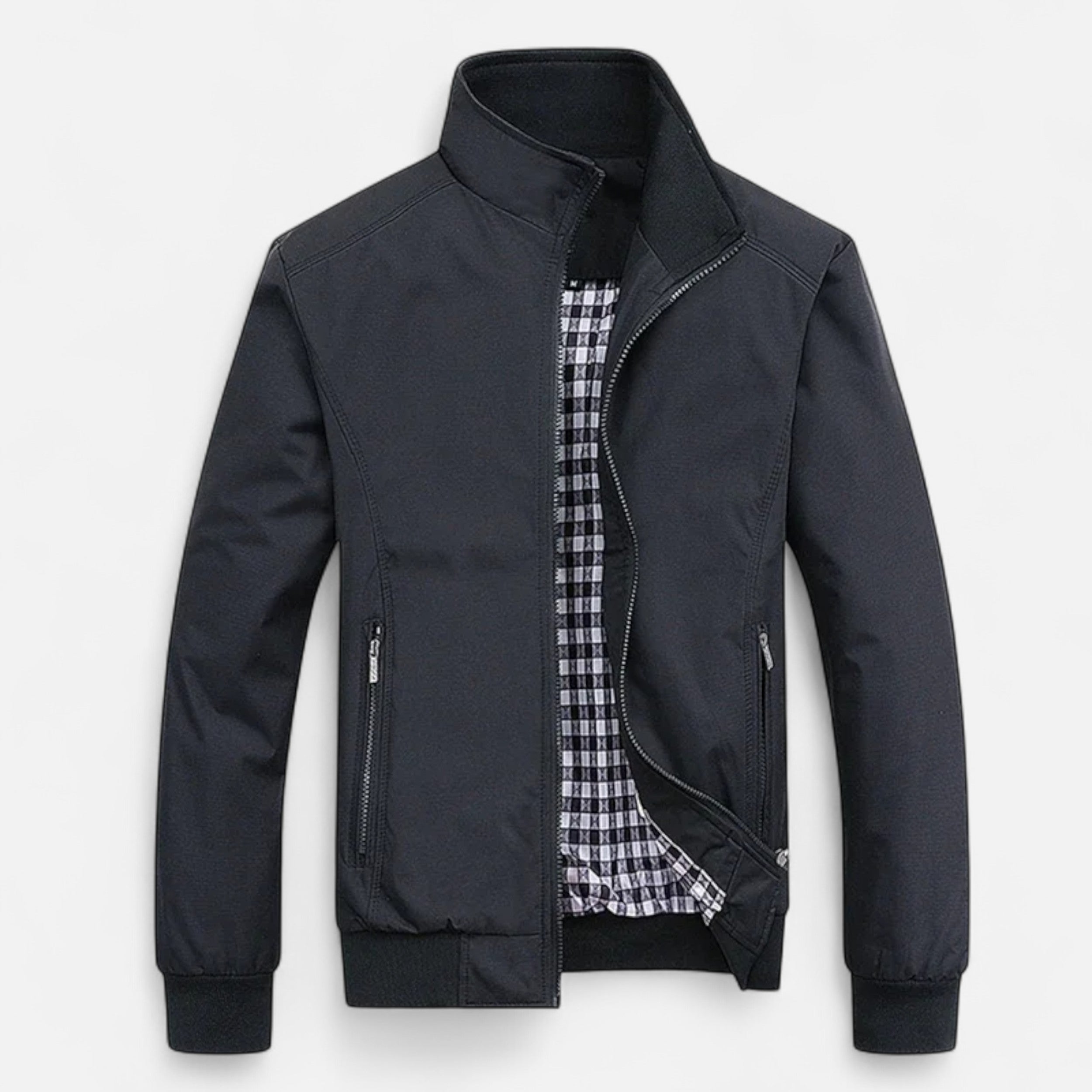 Men's Slim-Fit Bomber Jacket