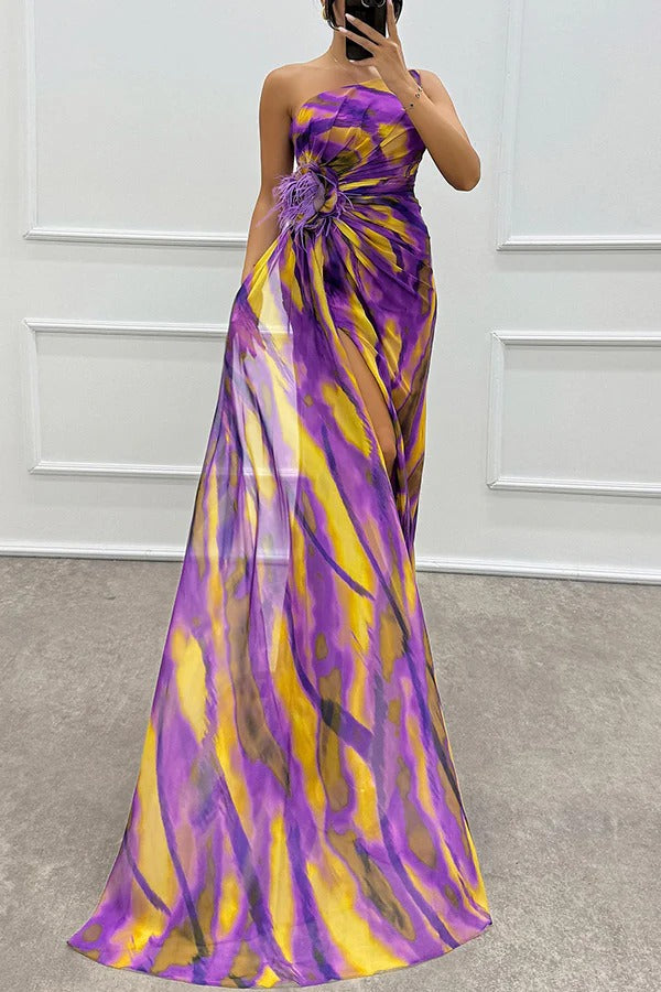 Elegant Maxi Dress for Formal Wedding Guests