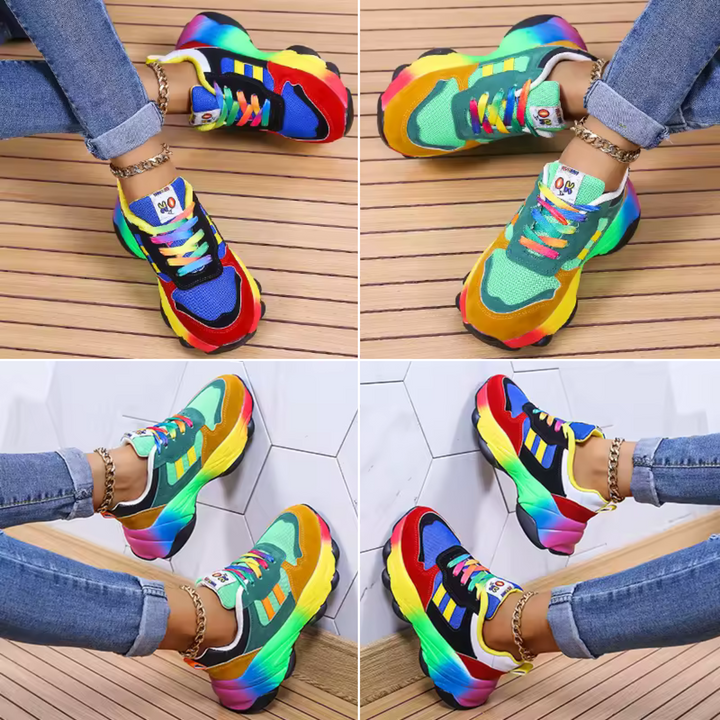 Vibrant Orthopedic Walking Sneakers