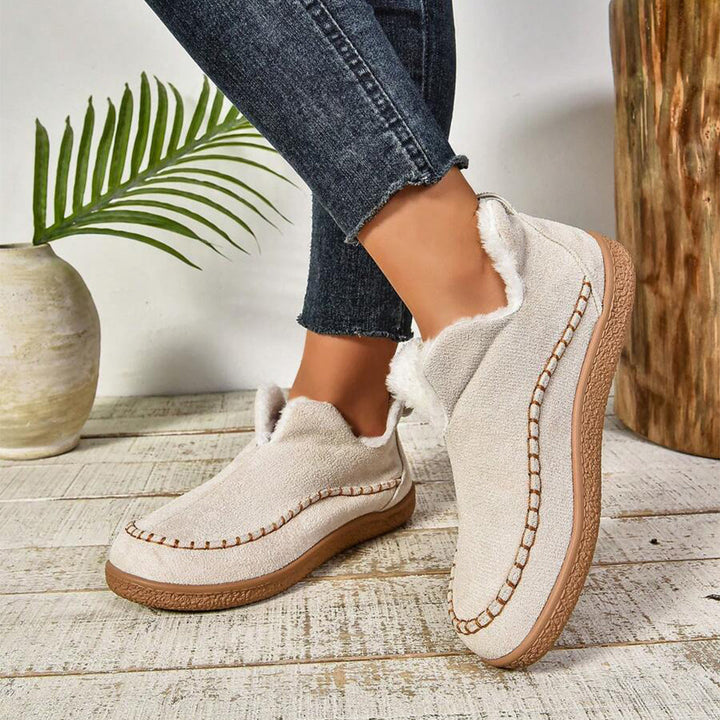 Fur Lined Comfort Ankle Boots