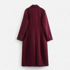 Abrigo trench elegante para mujer