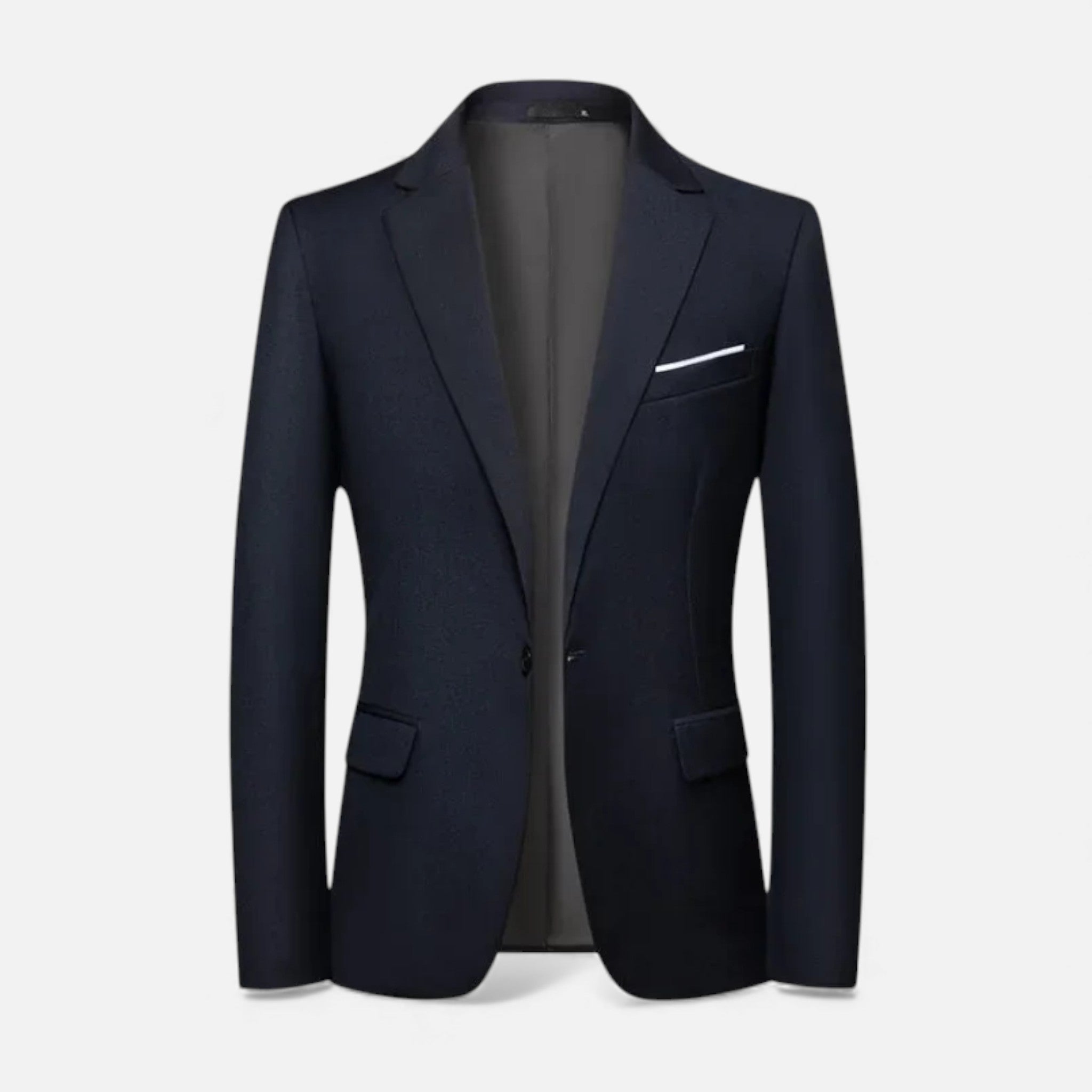 Men's Single-Breasted Formal Blazer