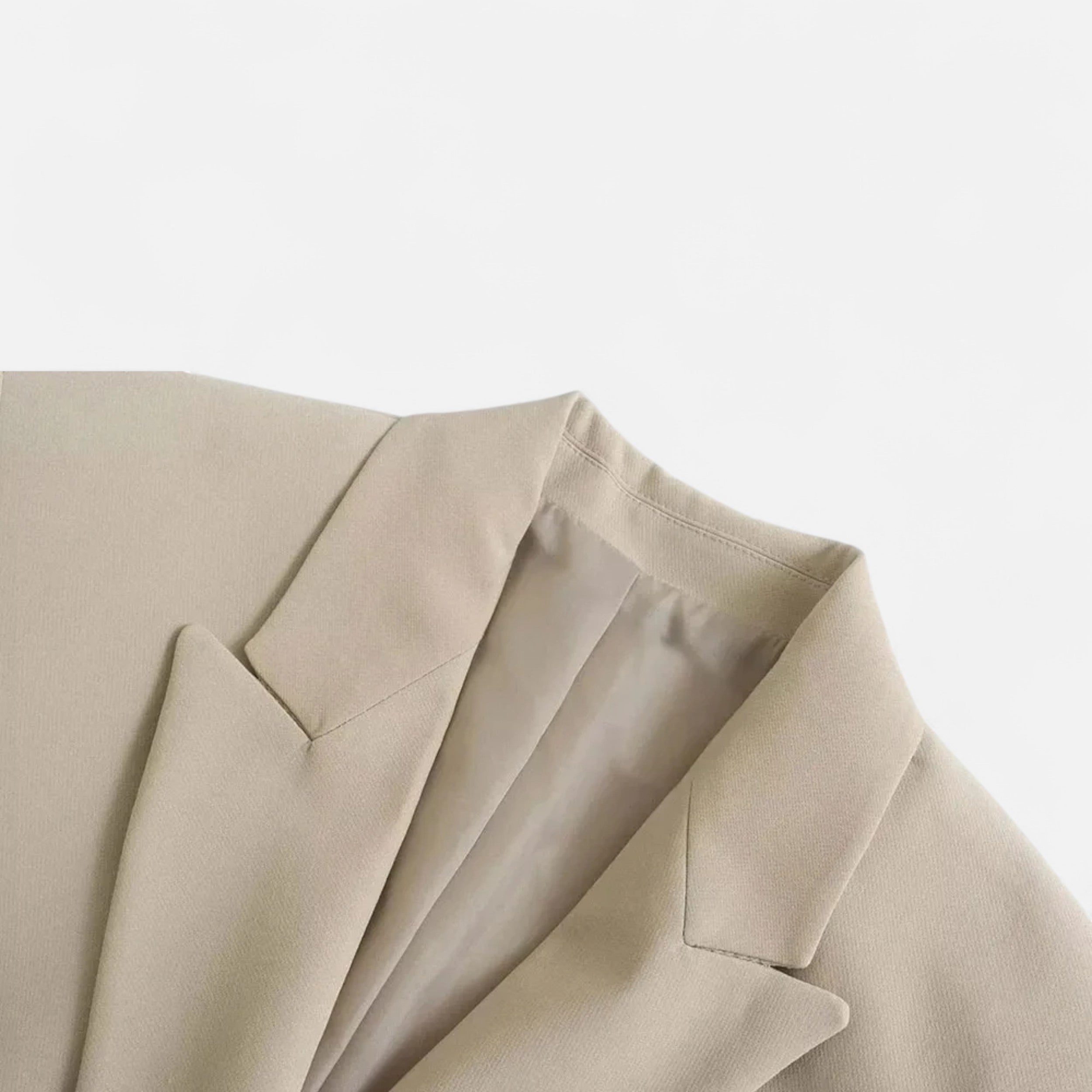 Blazer vintage de doble botonadura para mujer