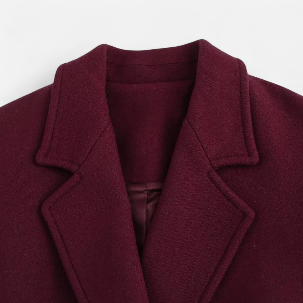 Abrigo trench elegante para mujer