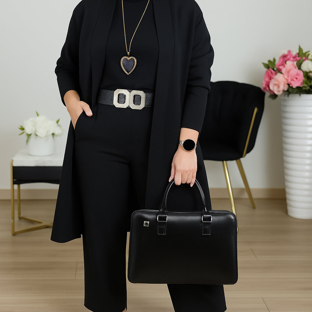 Elegant Three-Piece Coordinated Set
