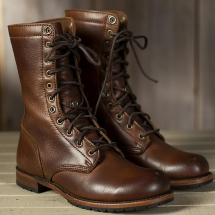 Lace-Up Outdoor Boots