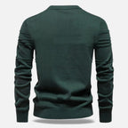Maglione da uomo slim fit in maglia strutturata