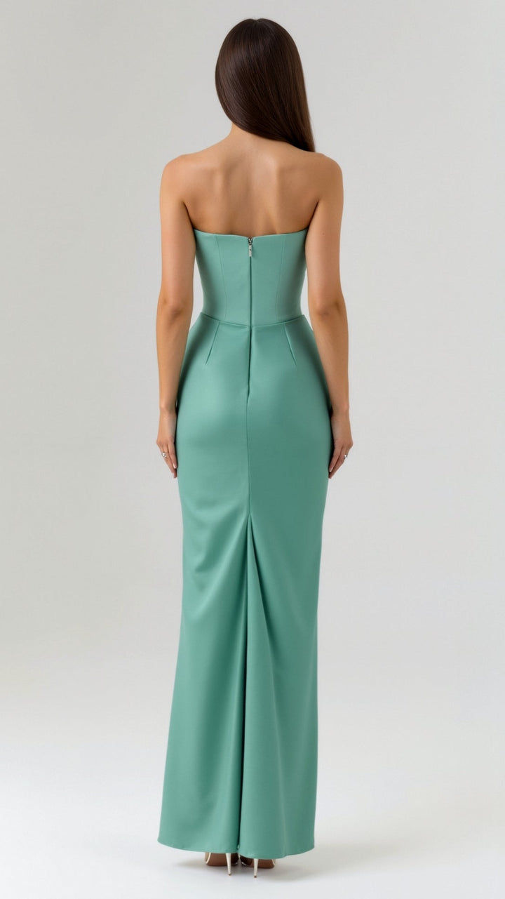 Timeless Elegant Soft-touch Maxi Wedding Guest Dress for Women