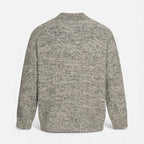 Maglione da uomo effetto lana con scollo rotondo