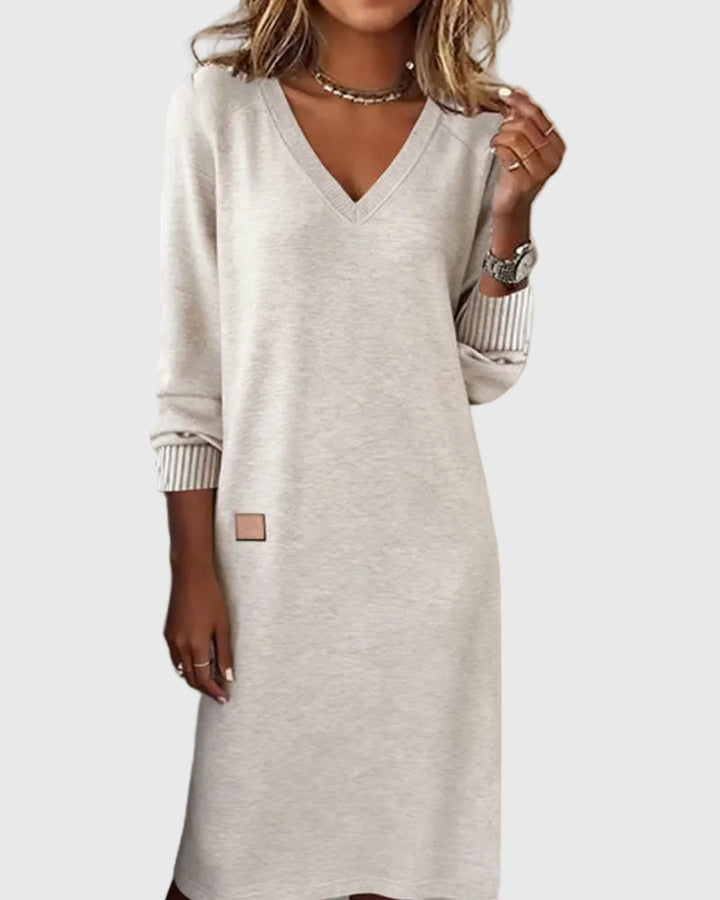 Vestido maxi suave y elegante