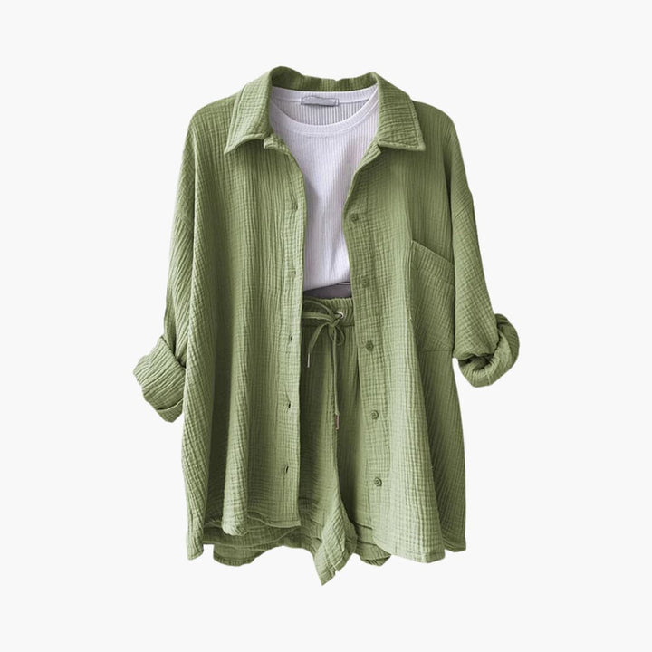 Conjunto a juego estilo relajado y chic
