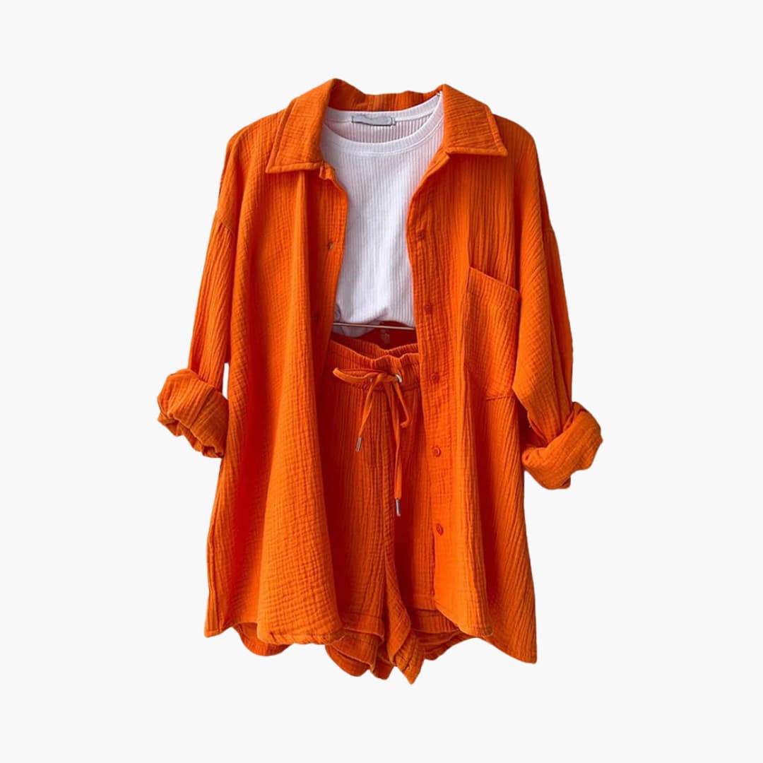 Conjunto a juego estilo relajado y chic