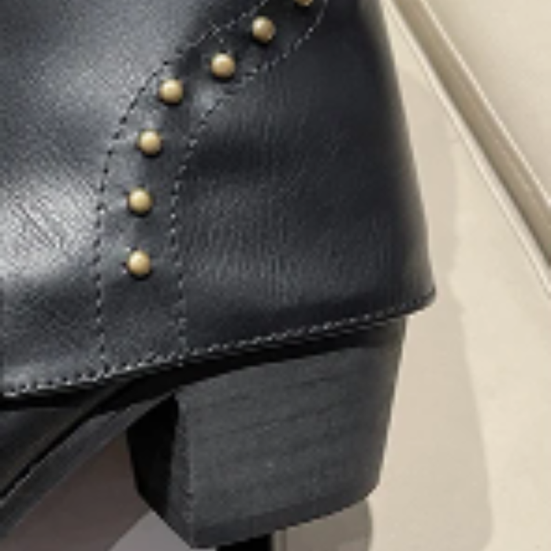 Studded Western Style Boots