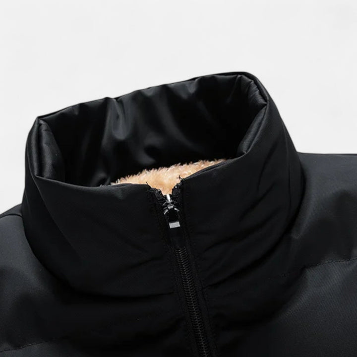 Men’s Practical Winter Vest with Loose Fit and Soft Fleece Lining