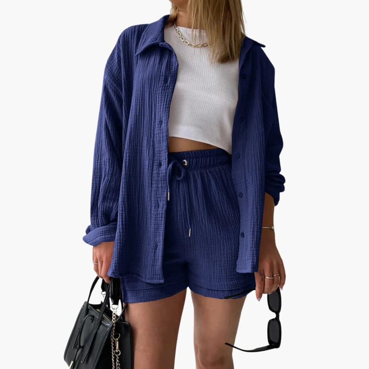 Conjunto a juego estilo relajado y chic