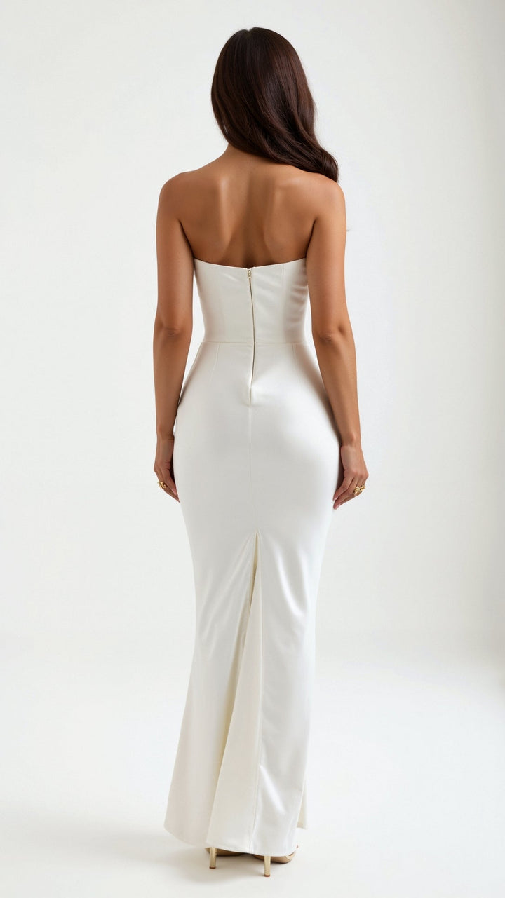 Timeless Elegant Soft-touch Maxi Wedding Guest Dress for Women