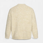Maglione da uomo effetto lana con scollo rotondo