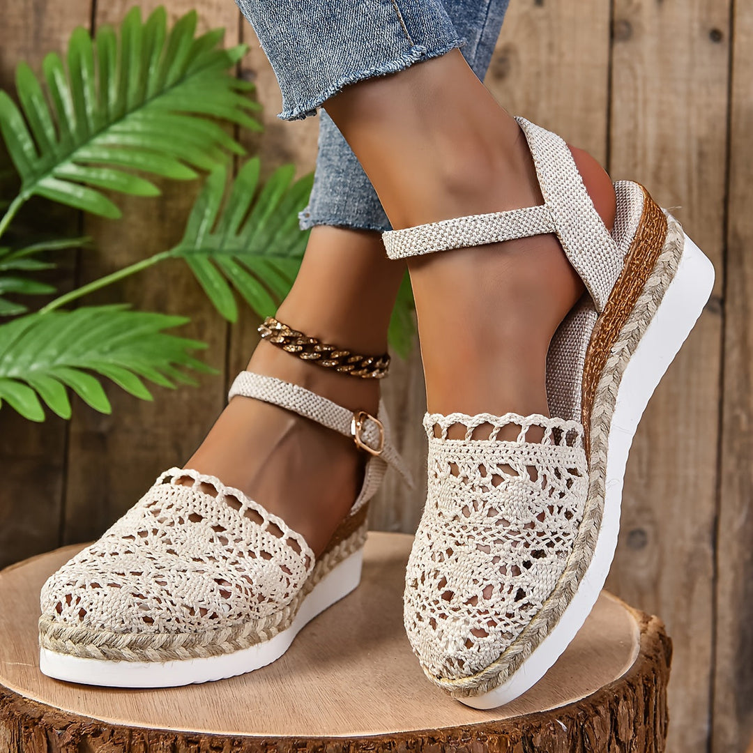 Sandalias ortopédicas con correa ajustable para mujer