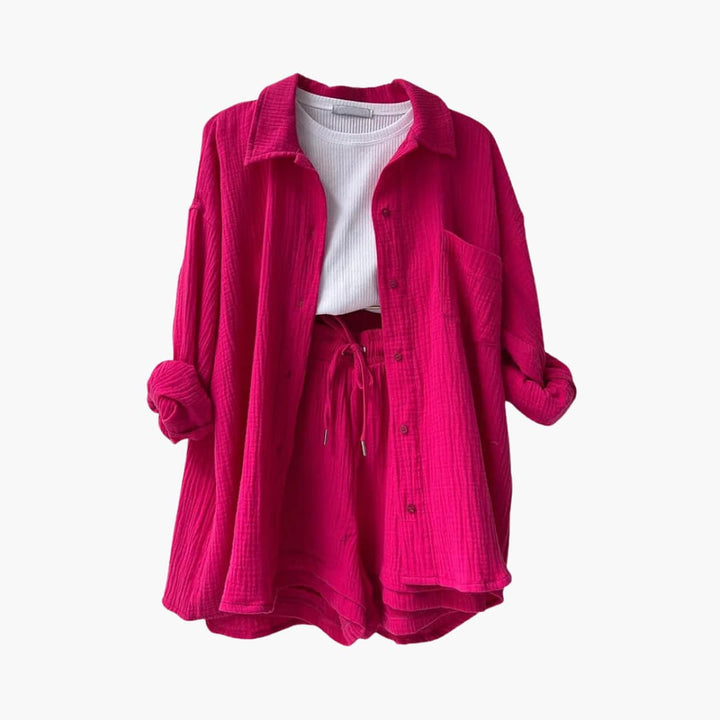 Conjunto a juego estilo relajado y chic
