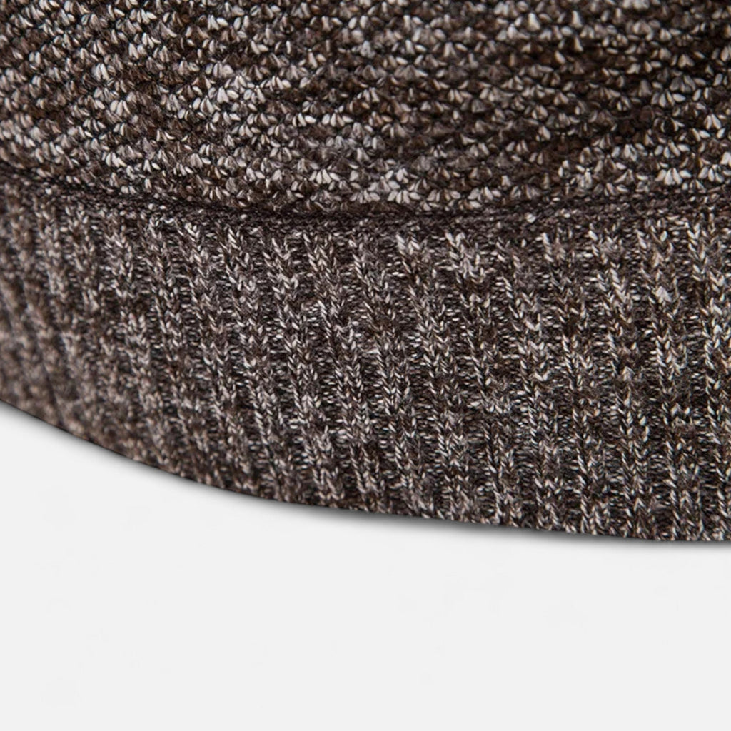 Suéter de cuello alto tejido para hombre – Calidez gruesa para el invierno