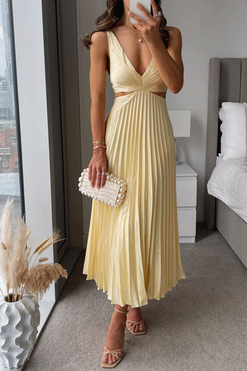 Vestido Maxi Fluido para Celebraciones de Boda