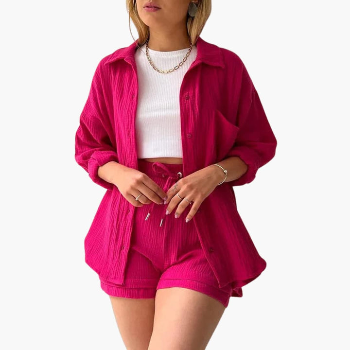 Conjunto a juego estilo relajado y chic