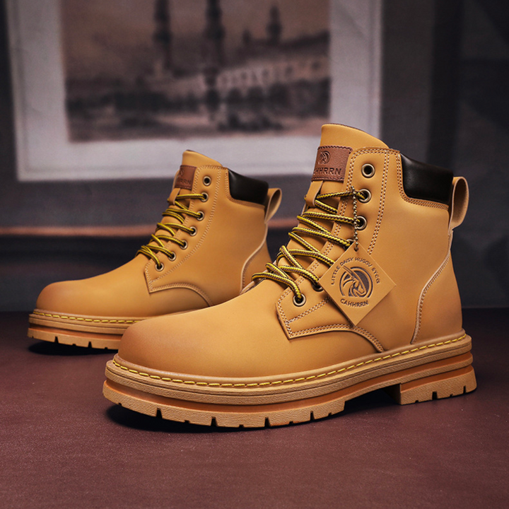 Versatile Outdoor Duty Ankle Lace Up Men's Boots
