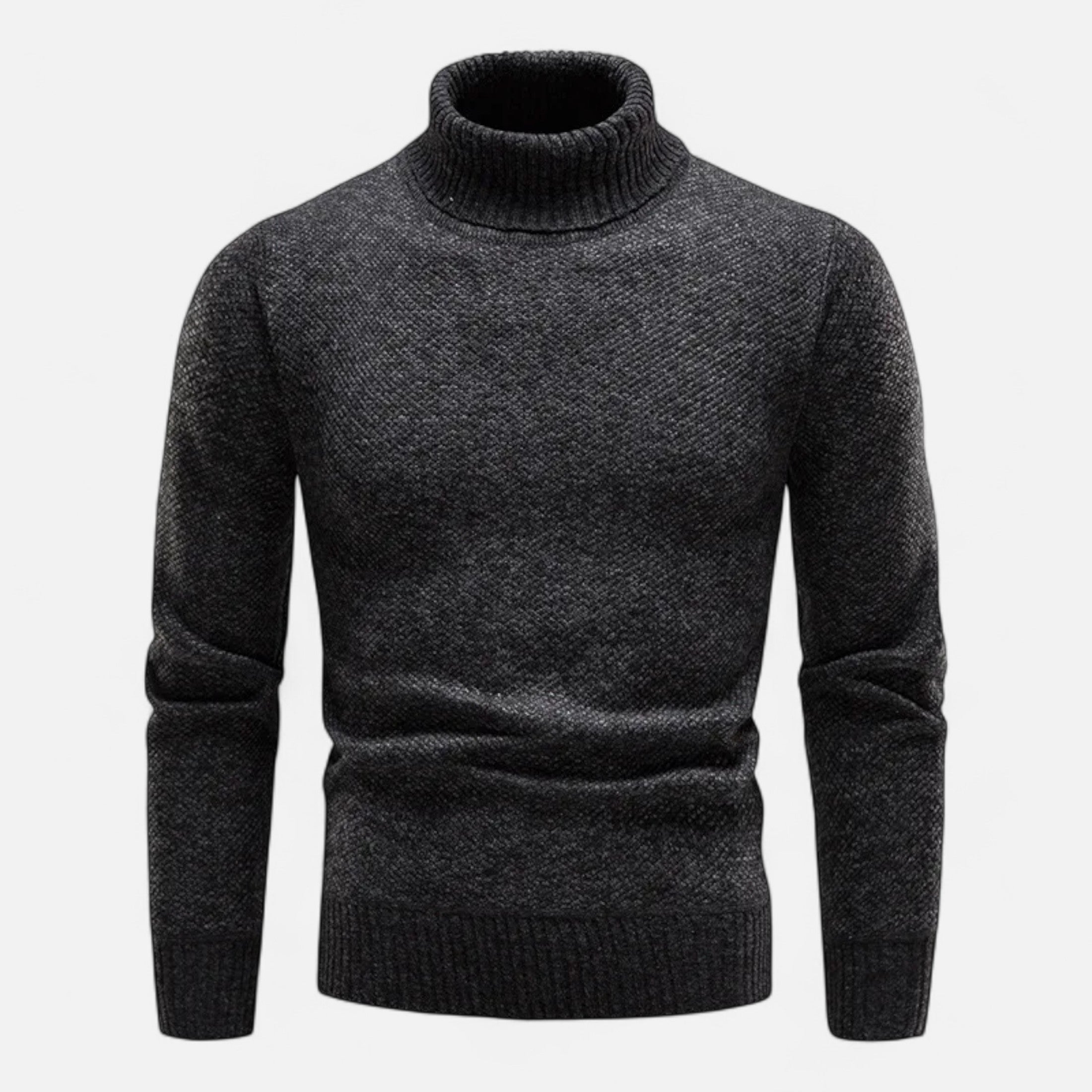 Men's Knitted Turtleneck Sweater