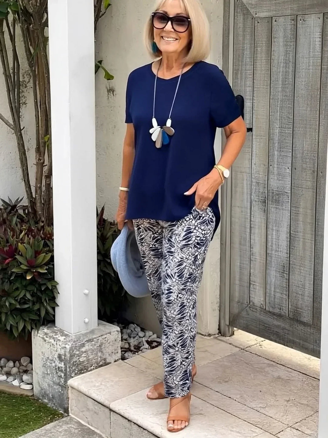 Coastal Inspired Two-Piece Set