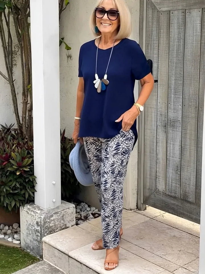 Coastal Inspired Two-Piece Set