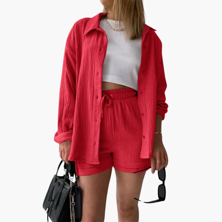 Conjunto a juego estilo relajado y chic