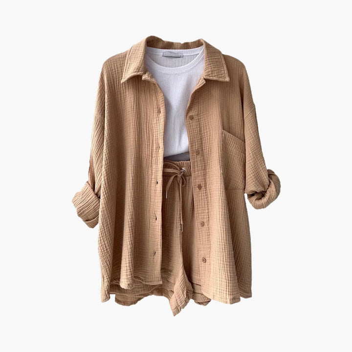Conjunto a juego estilo relajado y chic