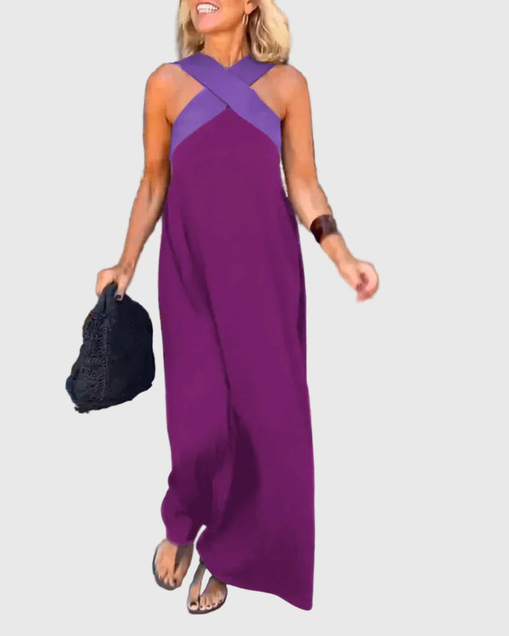 Flowing Evening Maxi Dress