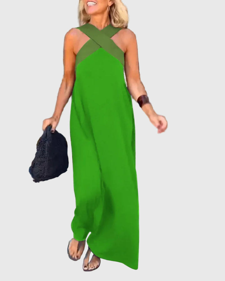 Flowing Evening Maxi Dress