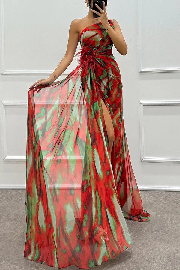Elegant Maxi Dress for Formal Wedding Guests