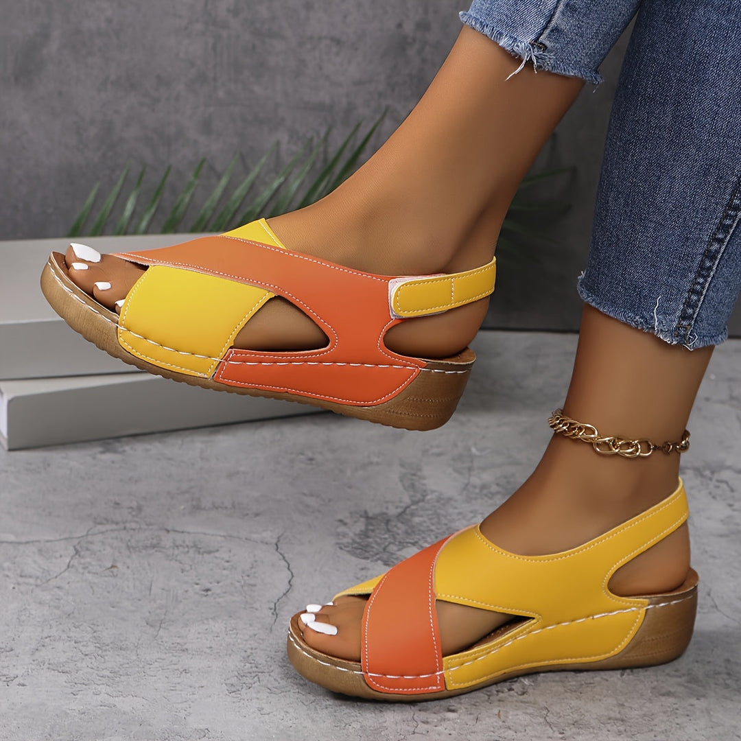 Sandalias Ajustables de Confort Relajado