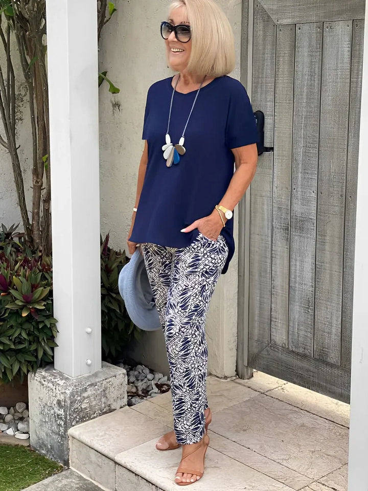 Coastal Inspired Two-Piece Set