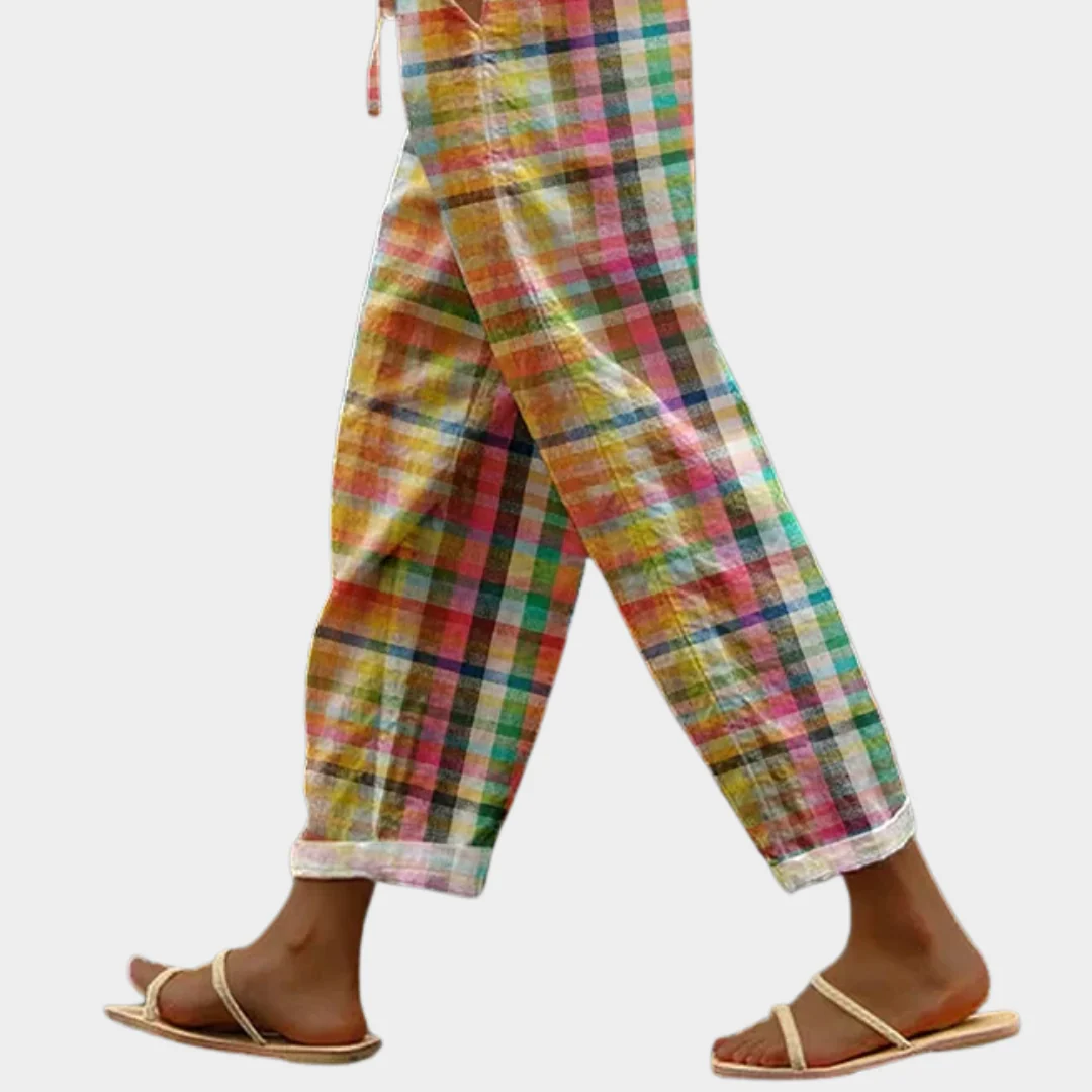 Checkered Comfort Pants