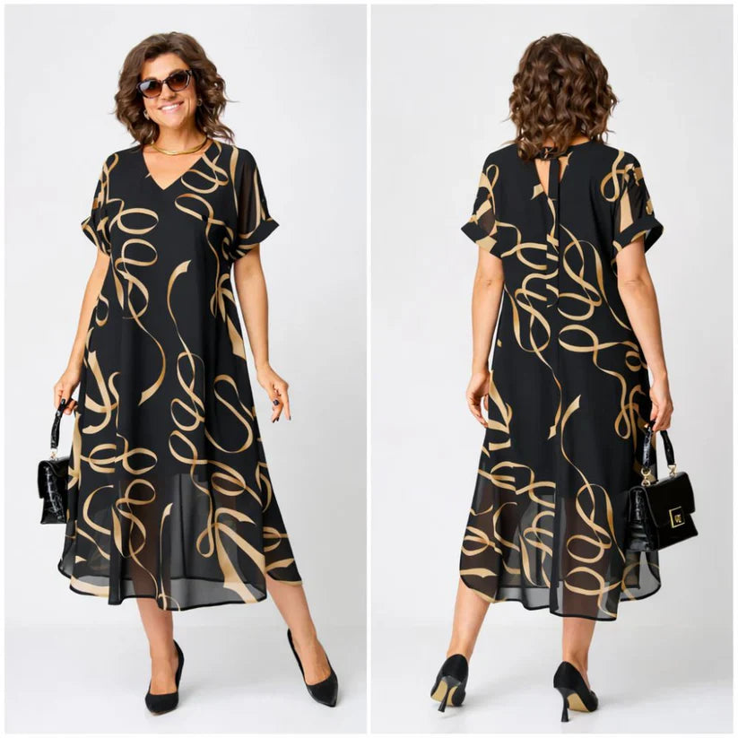 Cozy Knit Dress with Relaxed Fit