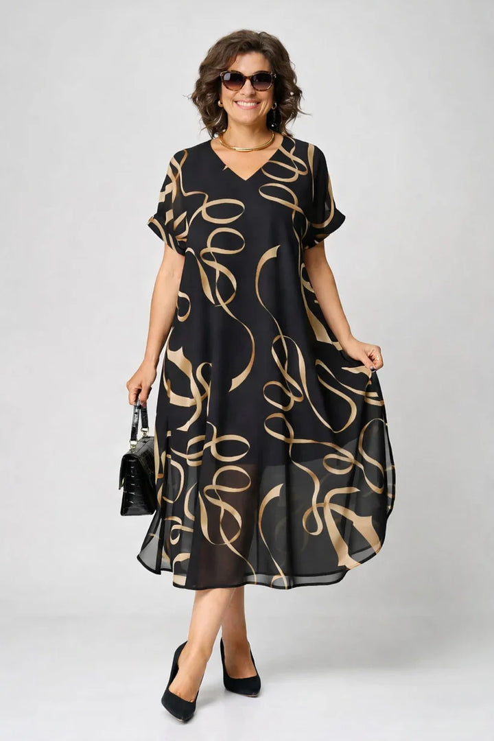 Cozy Knit Dress with Relaxed Fit