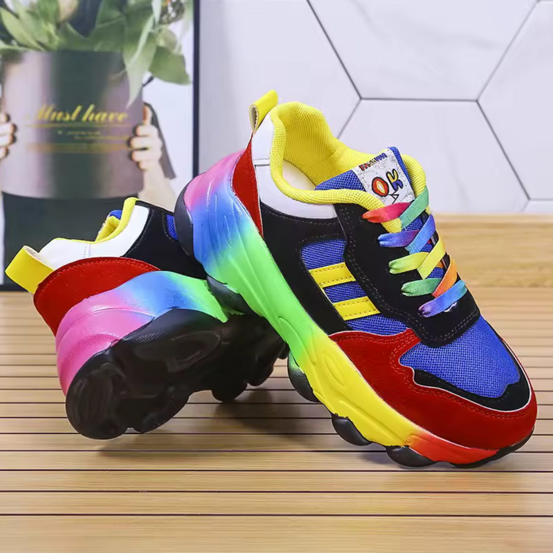 Vibrant Orthopedic Walking Sneakers