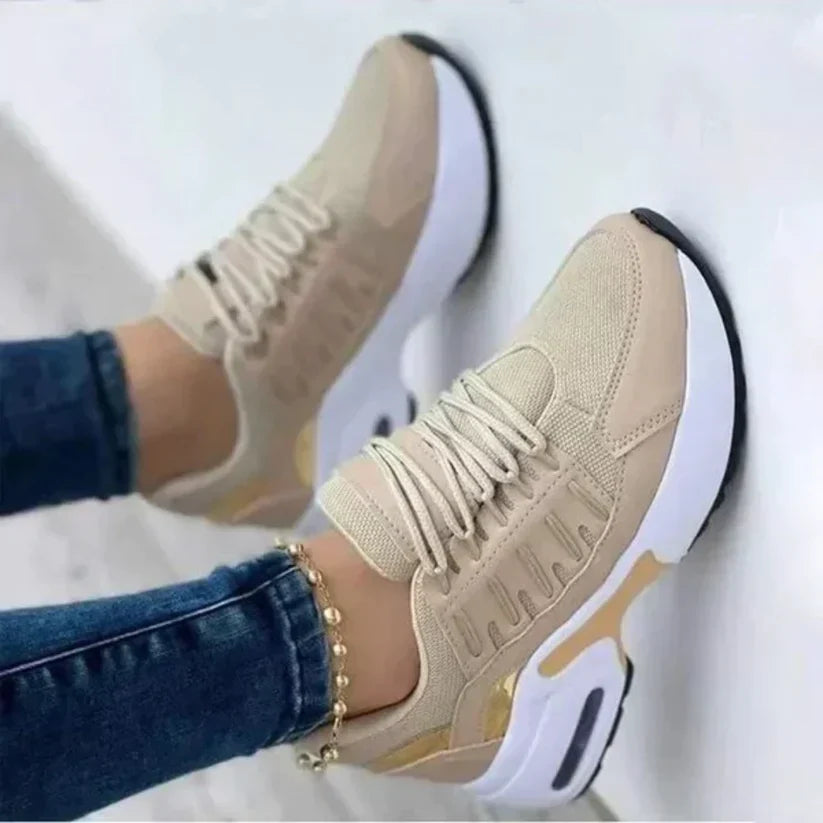 Orthopedic Walking Sneaker with Cushioned Sole