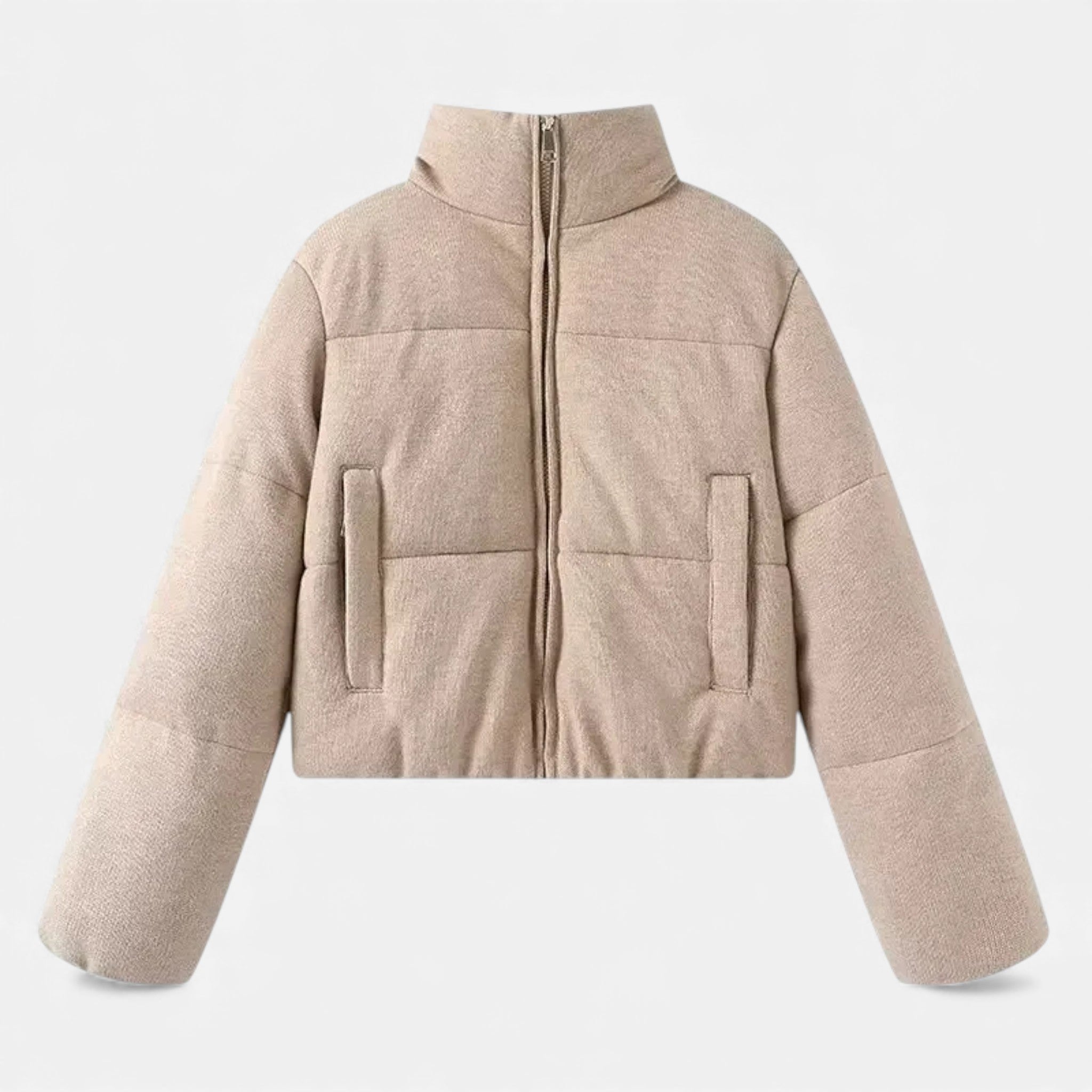 Women's Knitted Polyester Jacket