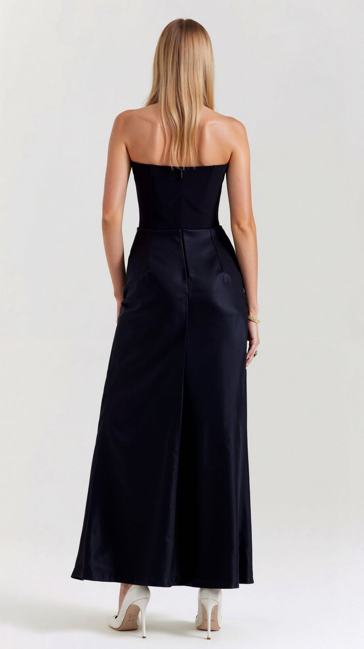 Timeless Elegant Soft-touch Maxi Wedding Guest Dress for Women