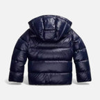 Chaqueta de invierno gruesa con capucha retro para mujer