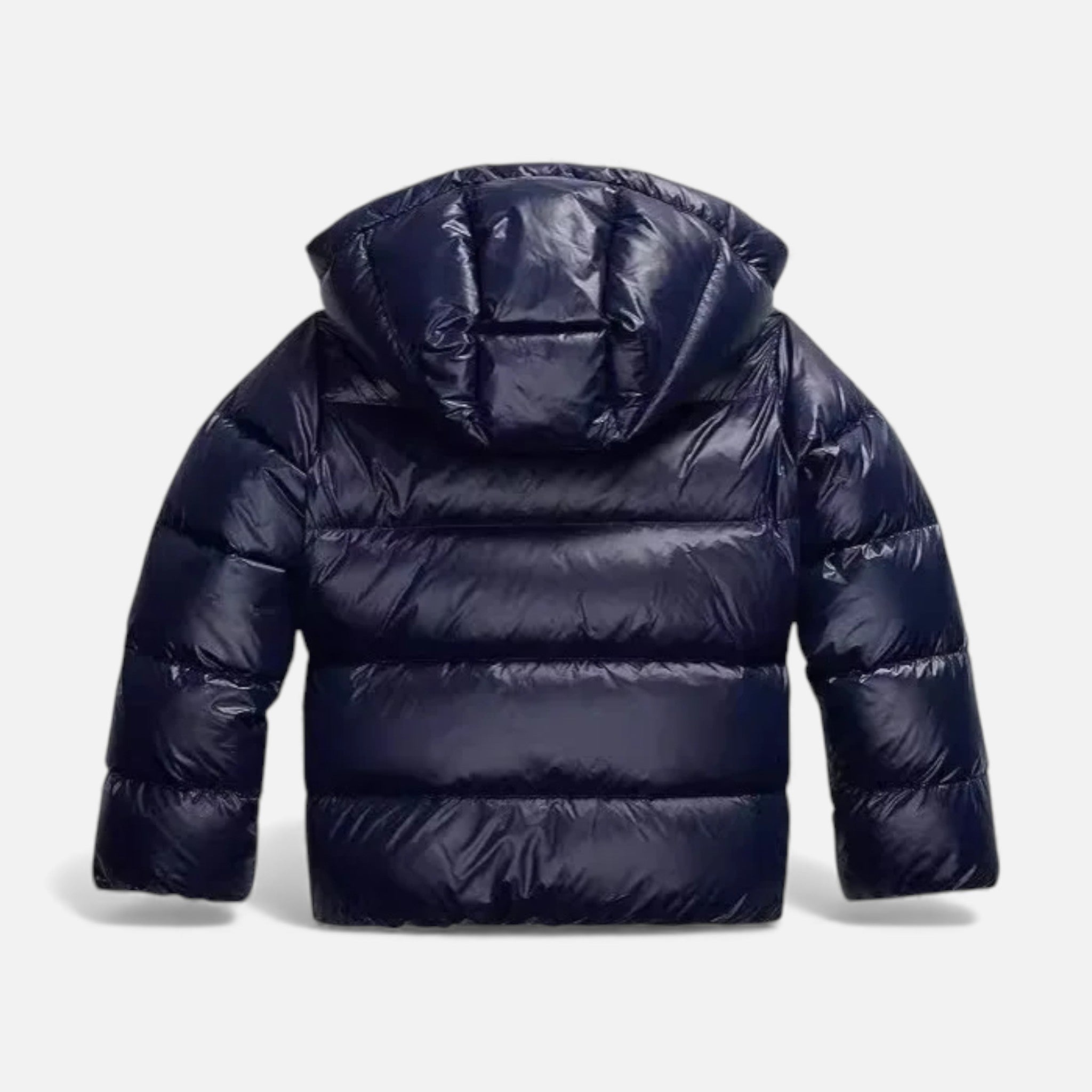 Chaqueta de invierno gruesa con capucha retro para mujer