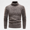 Suéter de cuello alto tejido para hombre – Calidez gruesa para el invierno