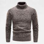 Suéter de cuello alto tejido para hombre – Calidez gruesa para el invierno